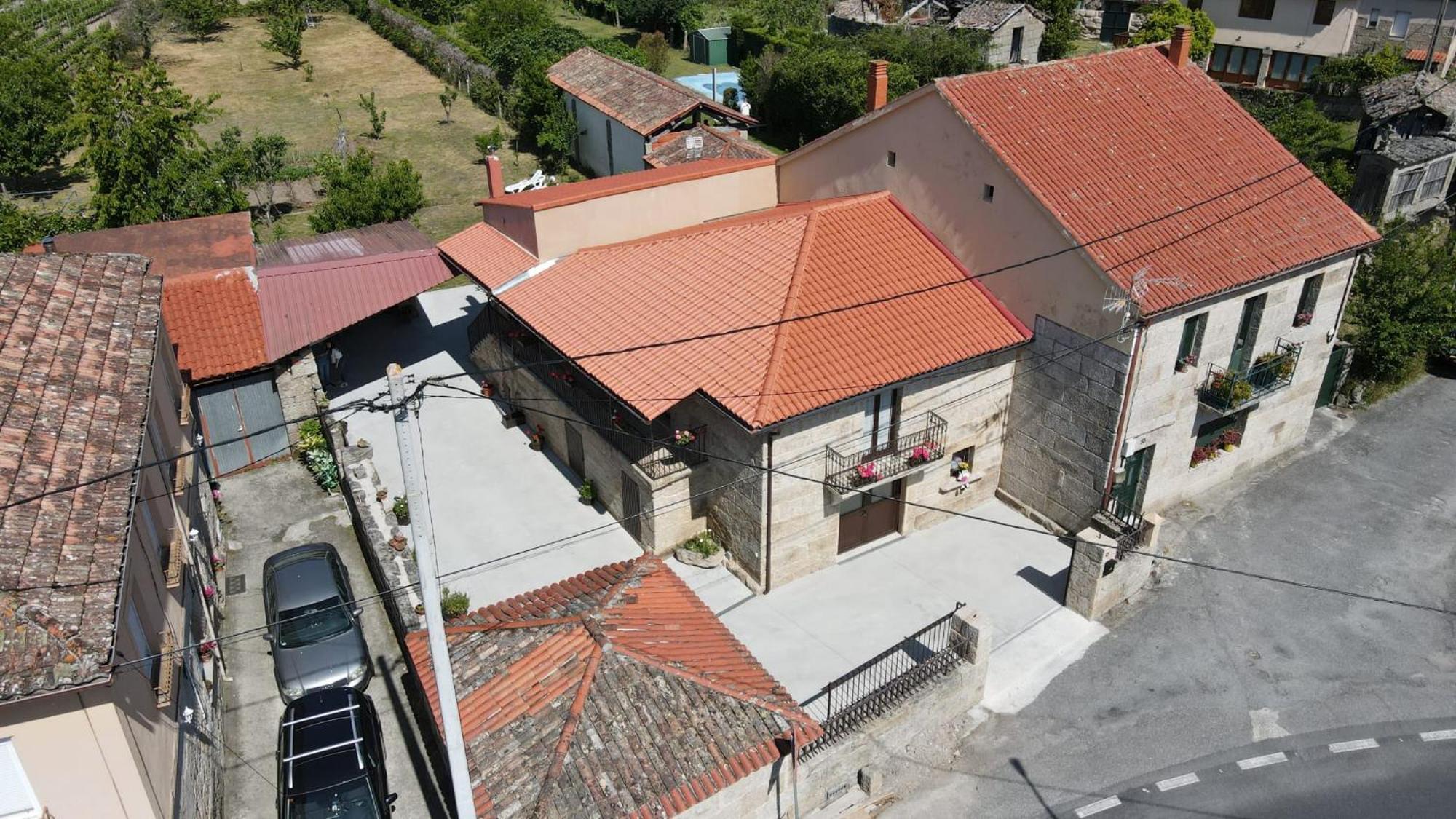 Villa Casa Da Penela Nogueira De Ramuin Esterno foto