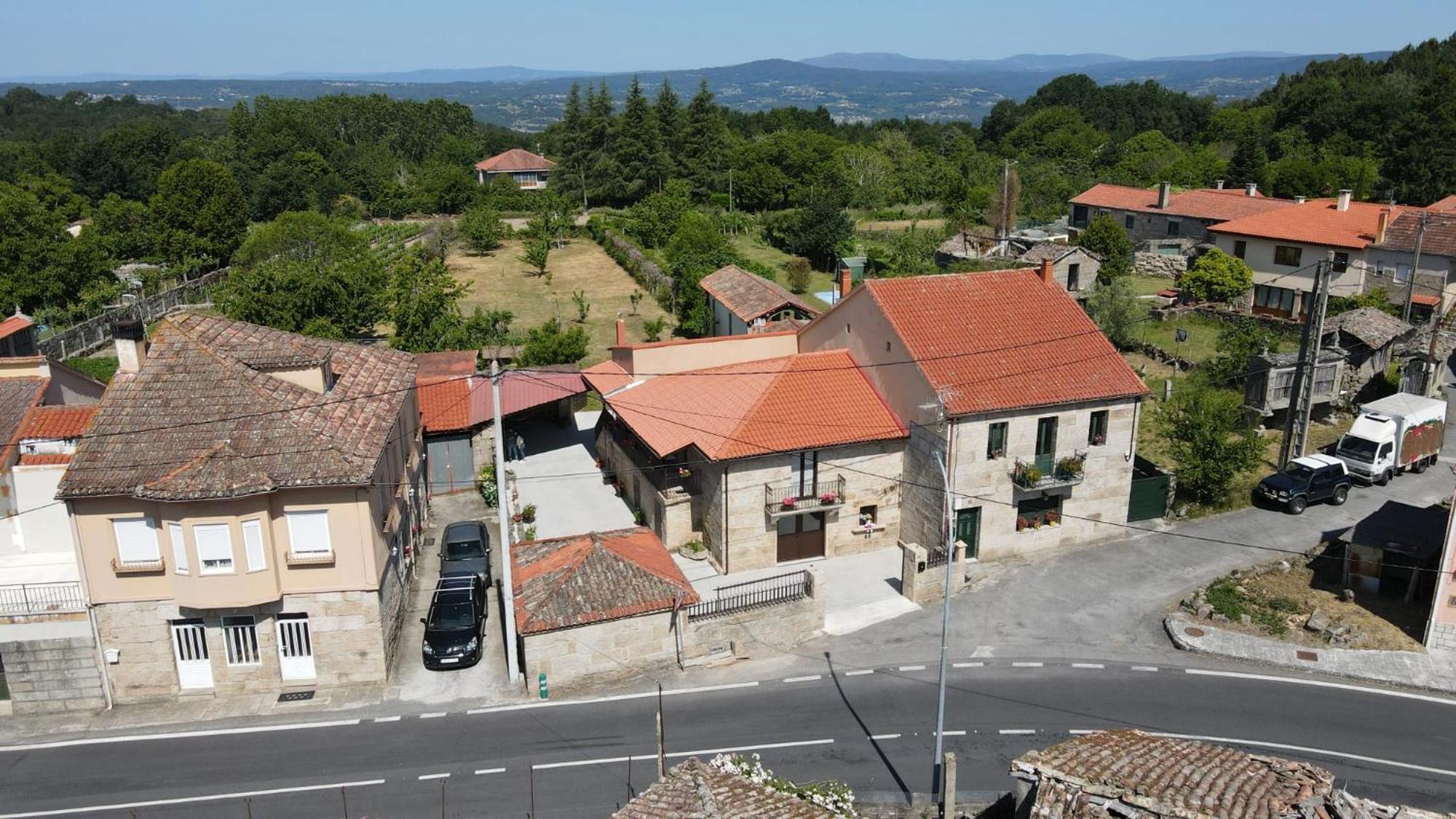 Villa Casa Da Penela Nogueira De Ramuin Esterno foto