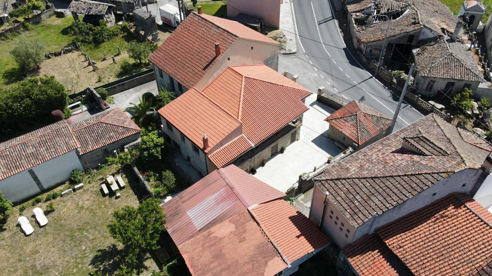 Villa Casa Da Penela Nogueira De Ramuin Esterno foto